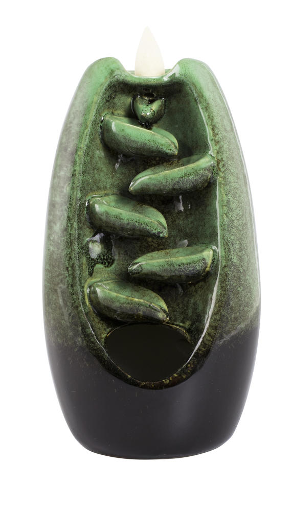 Incense Burner - Backflow - Oval Cascading