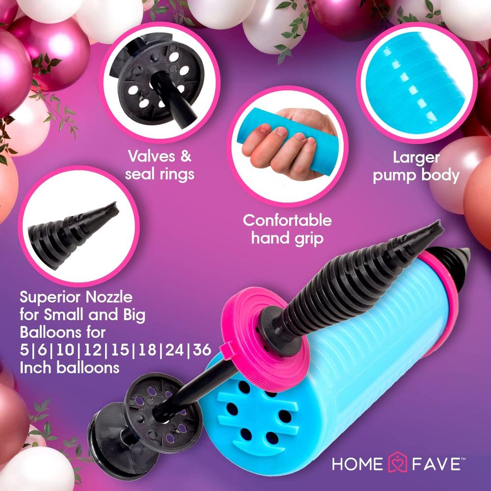 Balloon Pump Set & Arch Kit - 8 piece