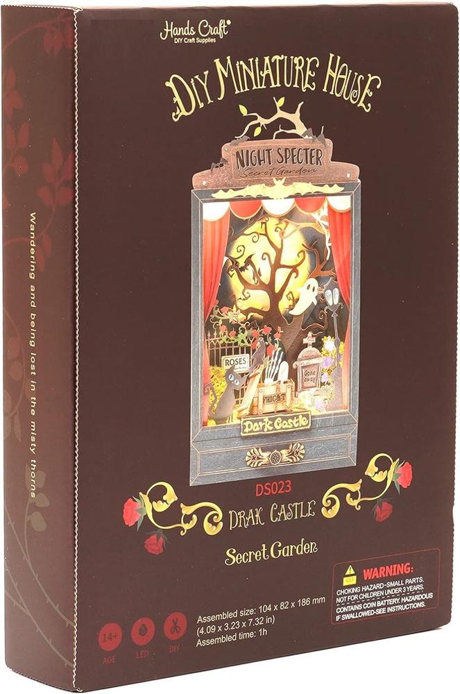 Dark Castle "Night Specter" Haunted Hands Craft DIY Miniature House Kit