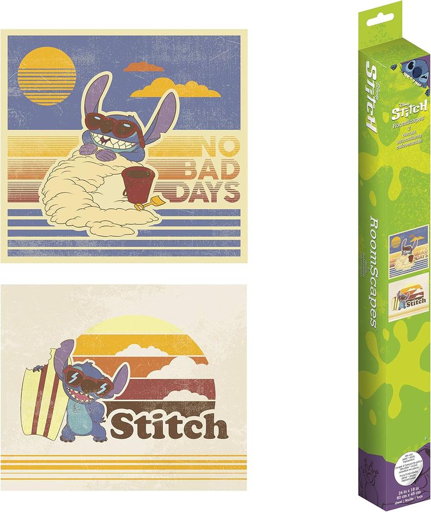 Wall Decals Stitch Beach Lilo Stitch Official Licensed Disney RoomScapes™ AG691