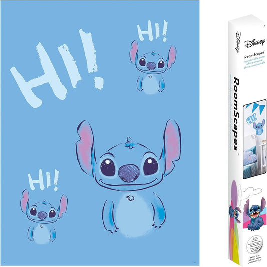 Lilo & Stitch Wall Poster Decal, Disney RoomScapes, view 2