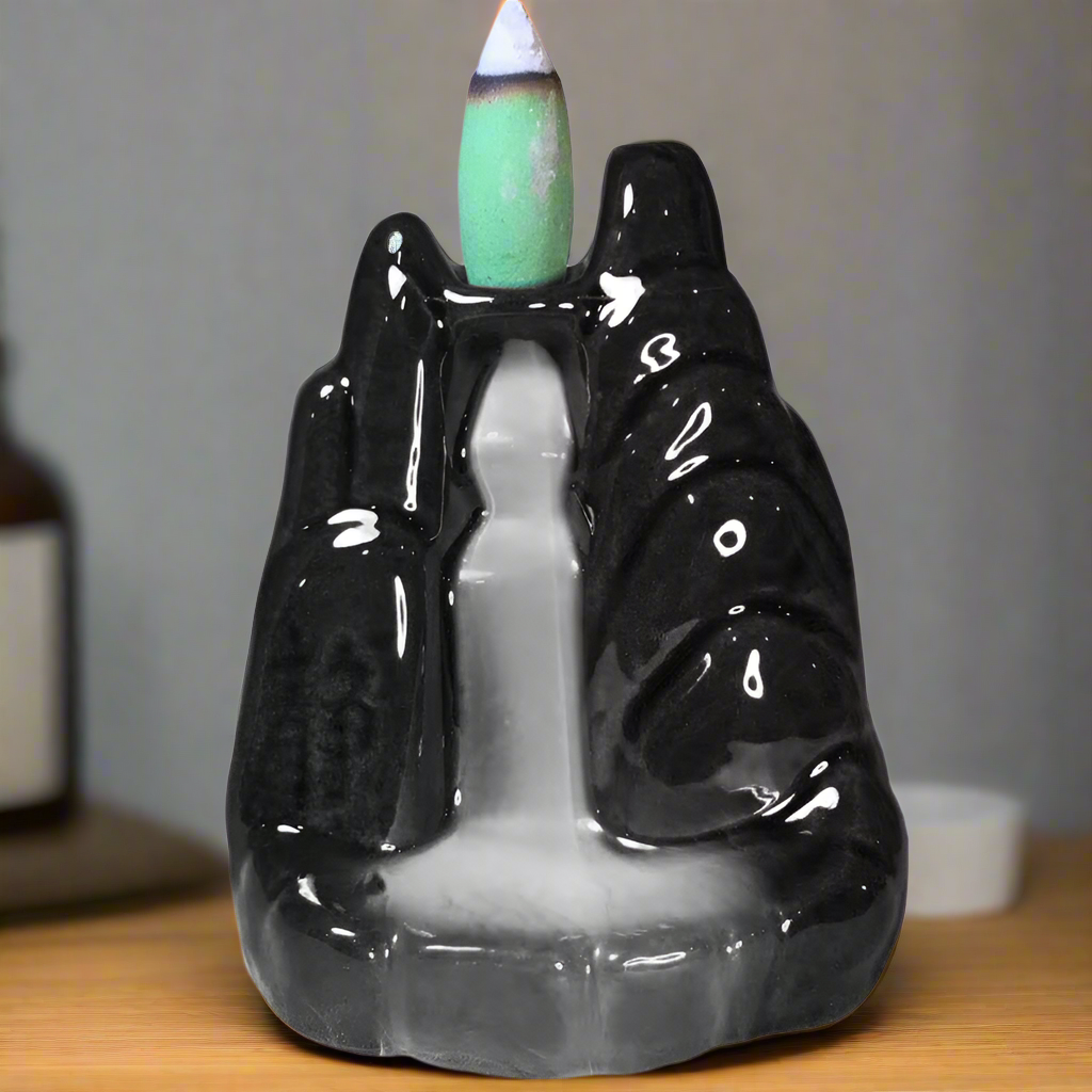 Incense Burner - Backflow - Ebony Lotus Collection
