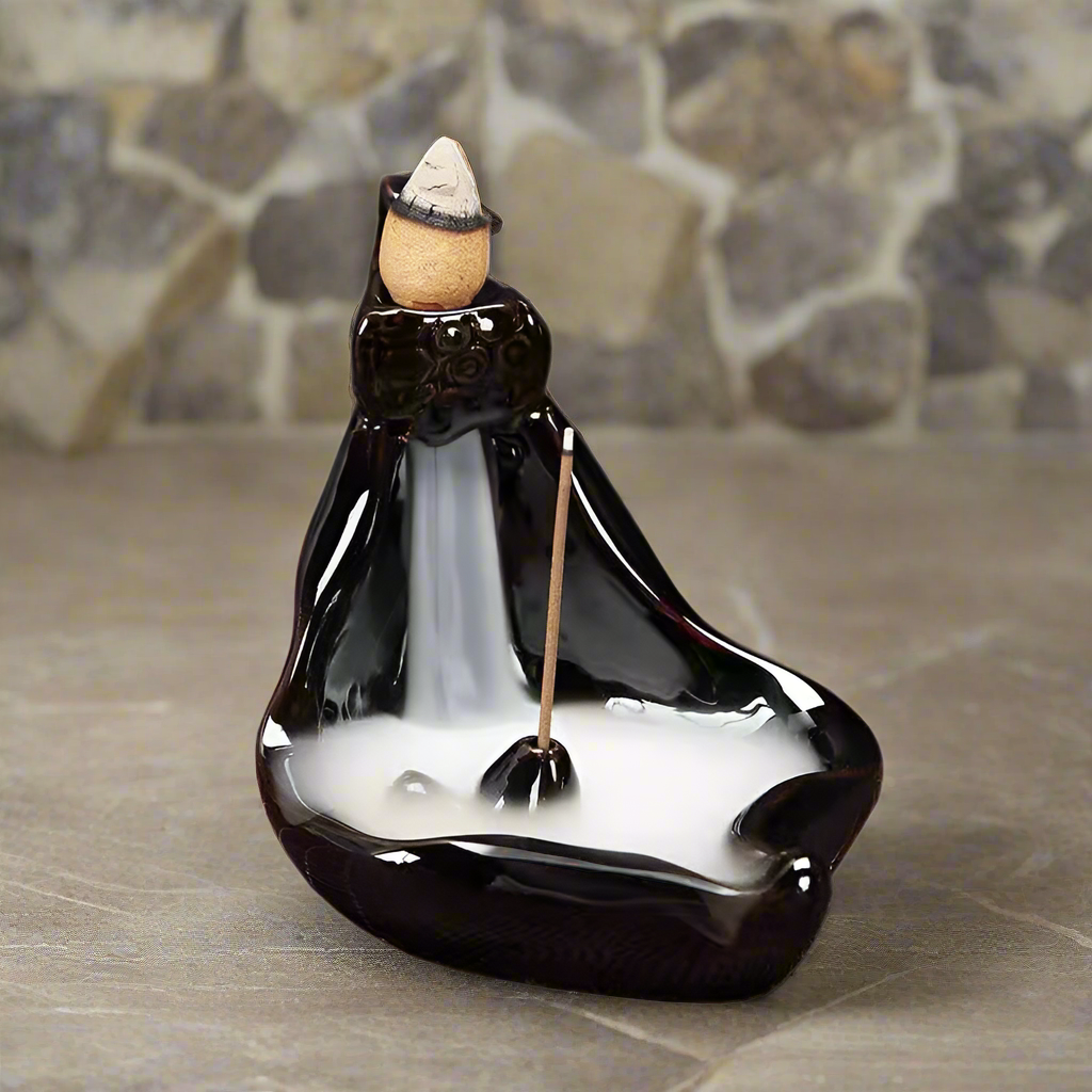 Incense Burner - Backflow - Ebony Lotus Collection
