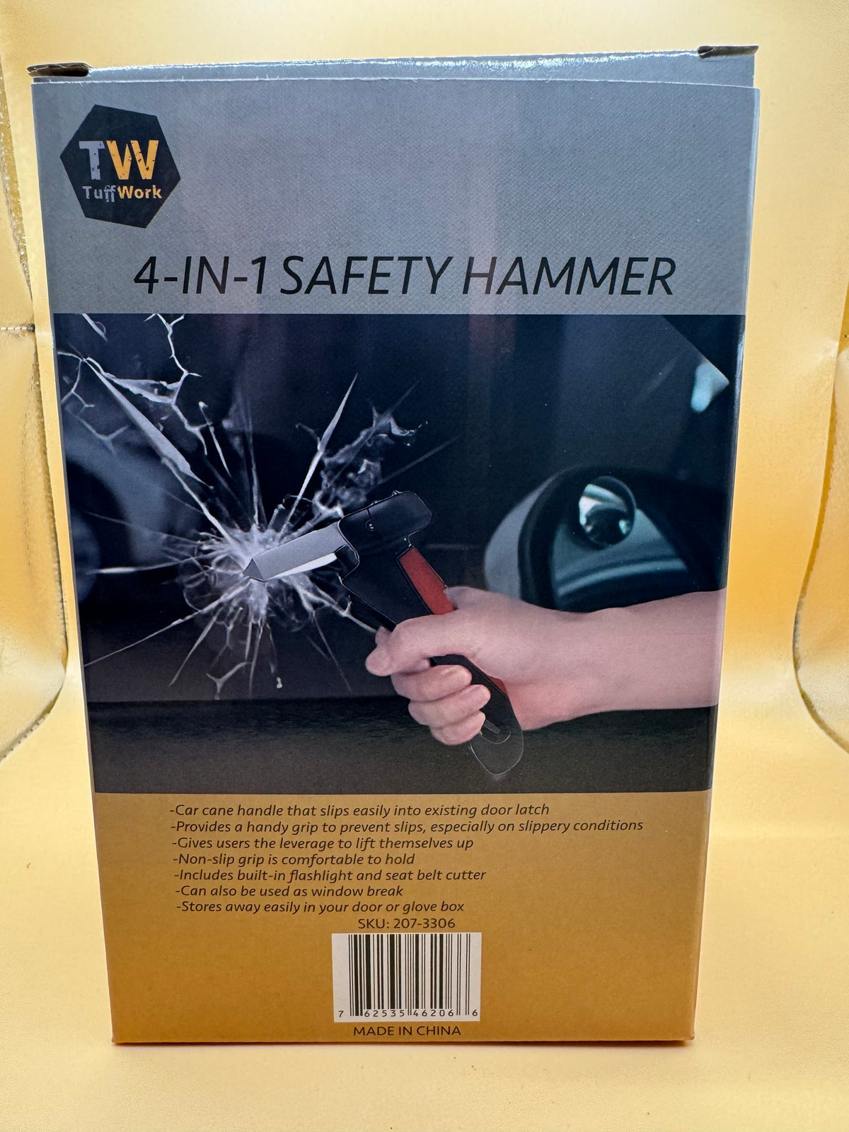 4-in-1 Car Safety Hammer, view 15