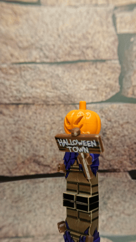 Notal'Ego Halloween Pack Pumpkin Ted minifigure, view 2