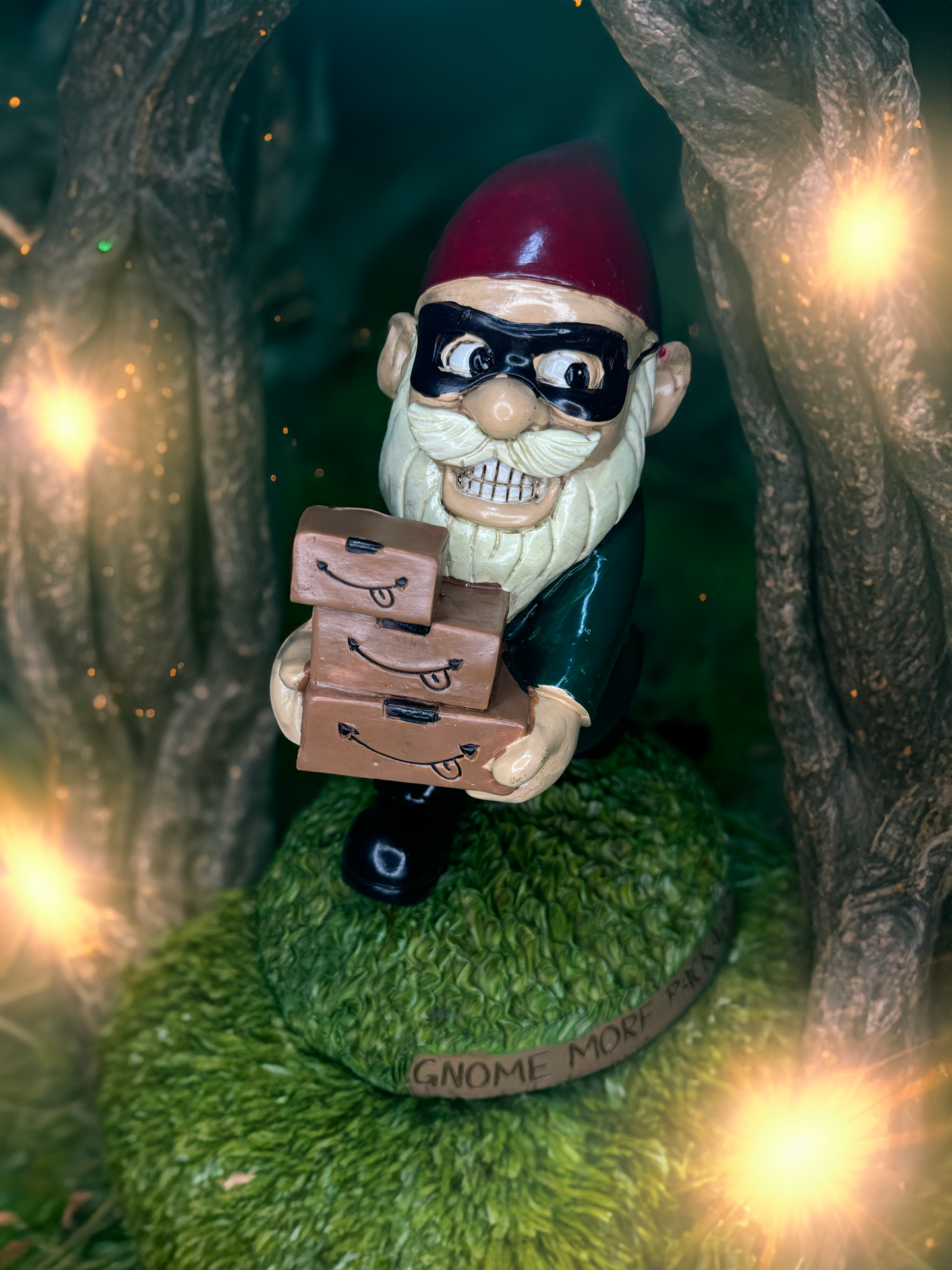 Garden Gnome Hefty 9.5-inch Porch Pirate Garden Gnome Exclusive By Big Mouth Inc