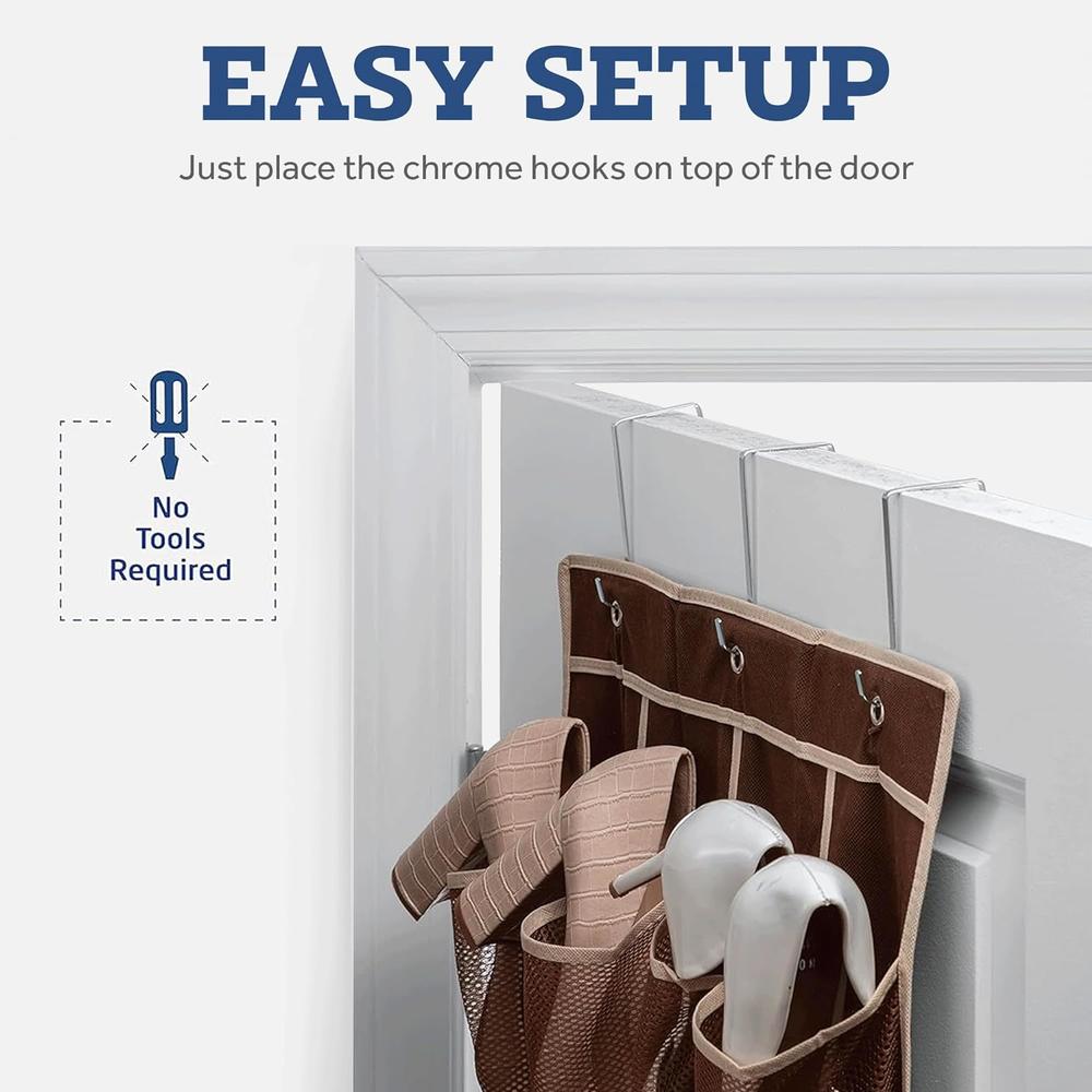 Zober Over-the-Door Shoe Organizer, view 3