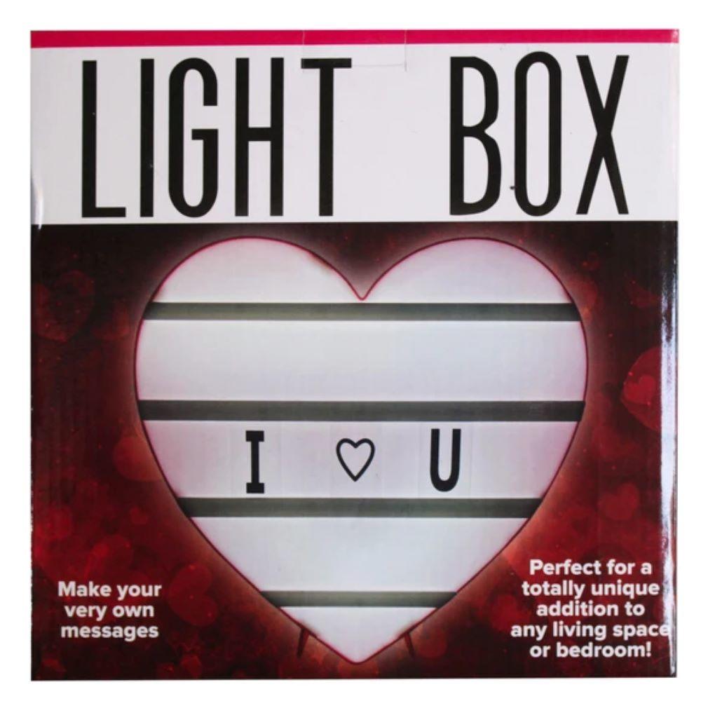 Heart-Shaped Light Box