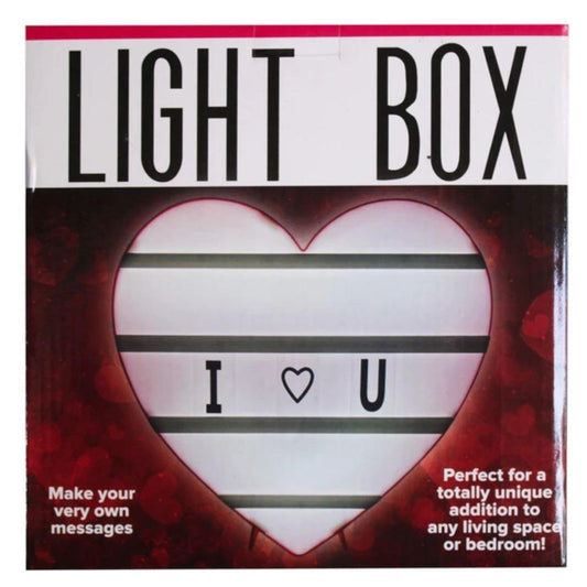 Heart-Shaped Light Box
