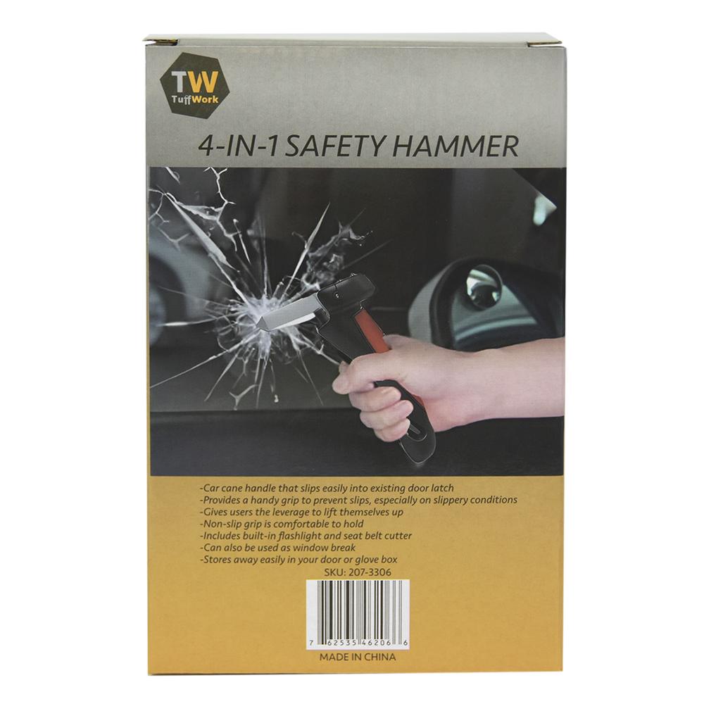 4-in-1 Car Safety Hammer, view 4