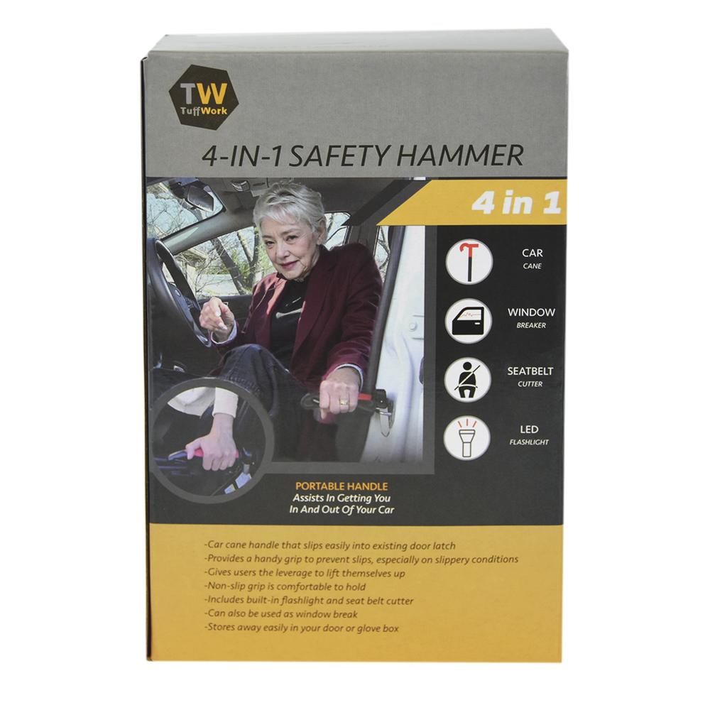 4-in-1 Car Safety Hammer, view 5