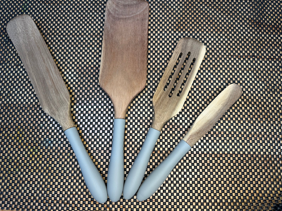 Spurtle 4-Piece Acacia Wood Set, 13"