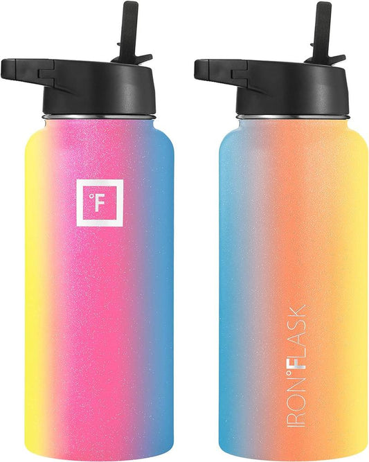 Iron Flask 32 oz Rainbow Bottle, view 2