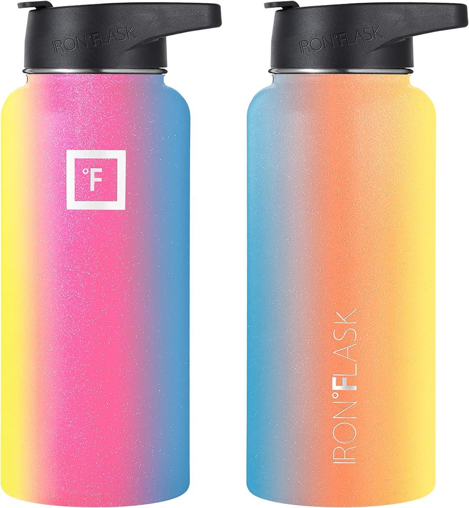 Iron Flask 32 oz Rainbow Bottle, view 3