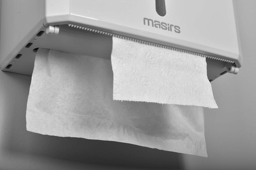 Masirs Wall-Mount Tissue & Toilet Paper Holder, view 4