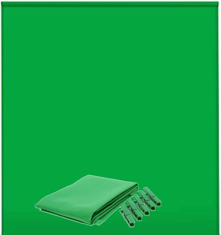 PrimeConnect 5' x 4' Green Screen, view 2